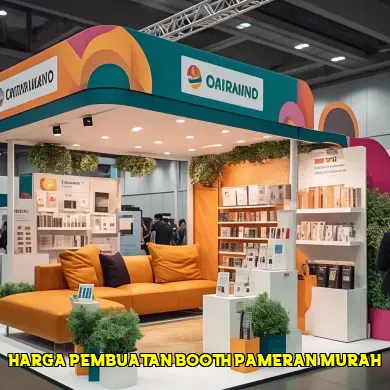 harga pembuatan booth pameran murah